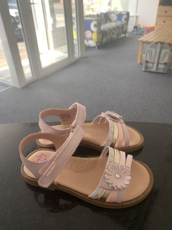 Pablosky Sandals in powder pink 1