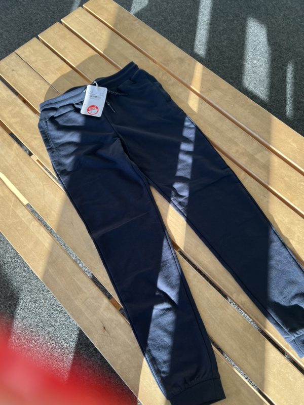 Mayoral joggers in navy cotton 1