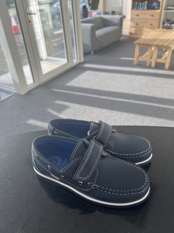 Pablosky leather deck shoes with velcro strap 1